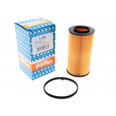Масляный фильтр (высота 125мм) Volkswagen Passat B6 / Фольксваген Пассат Б6 2.0TFSI 2005-2010 L362 PURFLUX (Франция)