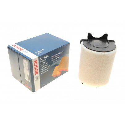 Фильтр воздушный (с поролоном) Volkswagen Passat B6 / Фольксваген Пассат Б6 1.4TSI / 2.0FSI 2005-2010 1457433576 BOSCH (Германия)