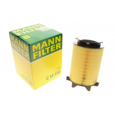 Фильтр воздушный Volkswagen Passat B6 / Фольксваген Пассат Б6 1.4TSI / 2.0FSI 2005-2010 C14130 MANN-FILTER (Германия)