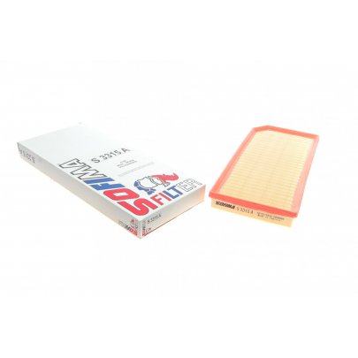 Фильтр воздушный Volkswagen Passat B6 / Фольксваген Пассат Б6 2.0FSI 2005-2010 S3315A SOFIMA (Испания)