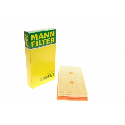 Фільтр повітряний Volkswagen Passat B6 / Фольксваген Пассат Б6 1.6FSI 2005-2010 C3083/1 MANN-FILTER (Німеччина)