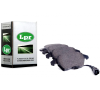 Гальмівні колодки передні з датчиком (ATE ) Volkswagen Passat B6 / Фольксваген Пассат Б6 2005-2010 05P866 LPR (Італія)