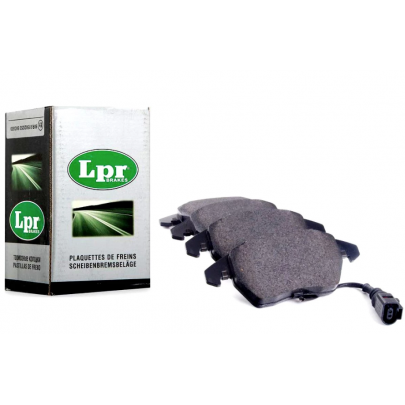 Гальмівні колодки передні з датчиком (ATE ) Volkswagen Passat B6 / Фольксваген Пассат Б6 2005-2010 05P866 LPR (Італія)