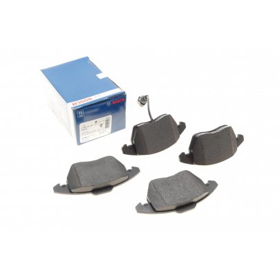 Тормозные колодки передние с датчиком (ATE) Volkswagen Passat B6 / Фольксваген Пассат Б6 2005-2010 0986424797 BOSCH (Германия)