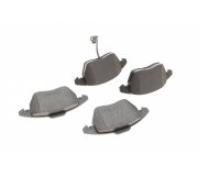 Гальмівні колодки передні з датчиком (ATE ) Volkswagen Passat B6 / Фольксваген Пассат Б6 2005-2010 23587.900.1 ZIMMERMANN  (Німеччина)