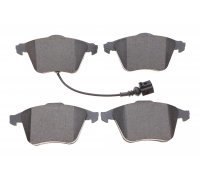 Гальмівні колодки передні з датчиком (ATE-TEVES ) Volkswagen Passat B6 / Фольксваген Пассат Б6 2005-2010 2380101 TEXTAR (Німеччина)