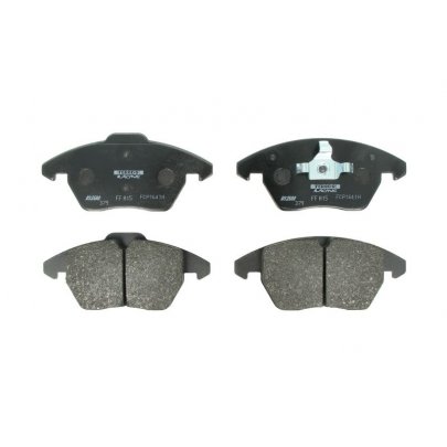 Тормозные колодки передние с датчиком (ATE) Volkswagen Passat B6 / Фольксваген Пассат Б6 2005-2010 FCP1641H FERODO (Великобритания)