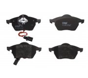 Гальмівні колодки передні з датчиком (ATE ) Volkswagen Passat B6 / Фольксваген Пассат Б6 2005-2010 GDB1307 TRW (Німеччина)