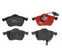 Тормозные колодки передние с датчиком (ATE) Volkswagen Passat B6 / Фольксваген Пассат Б6 2005-2010 GDB1307DTE TRW (Германия)