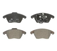 Тормозные колодки передние с датчиком (ATE) Volkswagen Passat B6 / Фольксваген Пассат Б6 2005-2010 GDB1550DTE TRW (Германия)