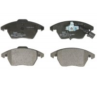 Гальмівні колодки передні з датчиком (CONTINENTAL ) Volkswagen Passat B6 / Фольксваген Пассат Б6 2005-2010 LP3694 DELPHI (США)