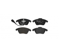 Гальмівні колодки передні з датчиком (TEVES ) Volkswagen Passat B6 / Фольксваген Пассат Б6 2005-2010 P85075 BREMBO (Італія)