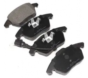 Гальмівні колодки передні з датчиком (ATE ) Volkswagen Passat B6 / Фольксваген Пассат Б6 2005-2010 RD.3323.DB1550 RIDER (Венгрія)