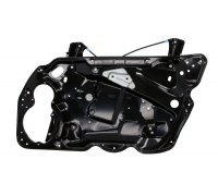 Стеклоподъемник передней двери правой (электрический, без мотора) Volkswagen Passat B6 / Фольксваген Пассат Б6 2005-2010 6060-00-95401802P BLIC (Польша)