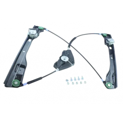 Стеклоподъемник передней двери левой (электрический, без мотора) Volkswagen Passat B6 / Фольксваген Пассат Б6 2005-2010 14837017 AND (Украина)