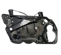 Стеклоподъемник передней двери левой (электрический, без мотора) Volkswagen Passat B6 / Фольксваген Пассат Б6 2005-2010 6060-00-95401801P BLIC (Польша)