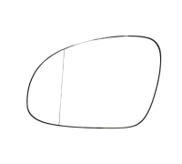 Вкладыш зеркальный левый (с подогревом, асферическое) Volkswagen Passat B6 / Фольксваген Пассат Б6 2005-2010 1189304570 JP GROUP (Дания)