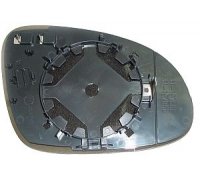 Вкладиш дзеркальний правий (з підігрівом, опукле) Volkswagen Passat B6 / Фольксваген Пассат Б6 2005-2010 4012G04 ABAKUS (Польща)