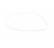 Вкладиш дзеркальний правий (з підігрівом, опукле) Volkswagen Passat B6 / Фольксваген Пассат Б6 2005-2010 88570421802 DPA (США)