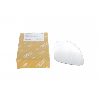 Вкладиш дзеркальний лівий (з підігрівом, асферичне) Volkswagen Passat B6 / Фольксваген Пассат Б6 2005-2010 7407M51 FPS (Тайвань)