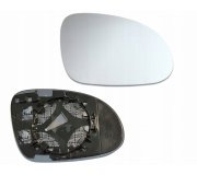 Вкладиш дзеркальний правий (з підігрівом, опукле) Volkswagen Passat B6 / Фольксваген Пассат Б6 2005-2010 9513551E POLCAR (Польща)