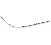 Накладка бампера задня ліва Volkswagen Passat B6 / Фольксваген Пассат Б6 2005-2010 0510610971 TEMPEST (Тайвань)