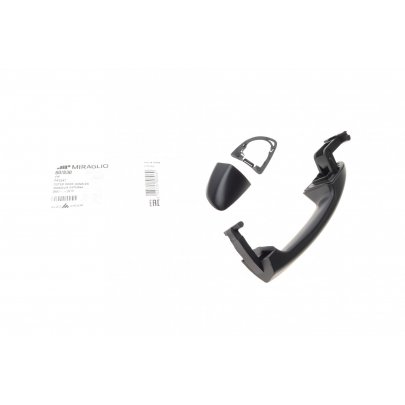 Ручка передней / задней двери наружная (левая) Volkswagen Passat B6 / Фольксваген Пассат Б6 2005-2010 80/830 MIRAGLIO (Италия)