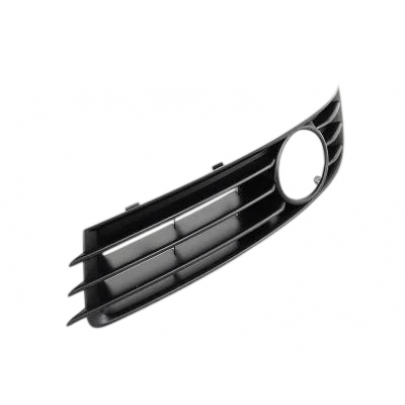 Решетка бампера левая (под противотуманку) Volkswagen Passat B6 / Фольксваген Пассат Б6 2005-2010 0510610911 TEMPEST (Тайвань)