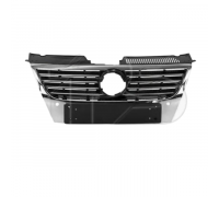 Решітка радіатора (чорний, з отворами під парктроніки)  Volkswagen Passat B6 / Фольксваген Пассат Б6 2005-2010 30853108 AND (Україна)