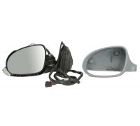 Дзеркало ліве (електричне, з підігрівом, асферичне) Volkswagen Passat B6 / Фольксваген Пассат Б6 2005-2010 5402-04-1151118P BLIC (Польща)