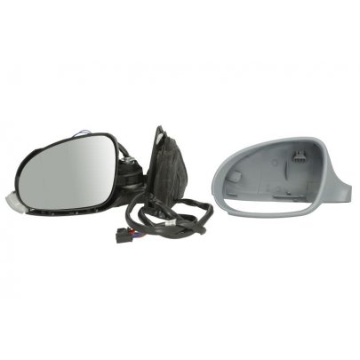 Дзеркало ліве (електричне, з підігрівом, асферичне) Volkswagen Passat B6 / Фольксваген Пассат Б6 2005-2010 5402-04-1151118P BLIC (Польща)