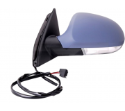 Дзеркало ліве (з підігрівом, асферичне) Volkswagen Passat B6 / Фольксваген Пассат Б6 2005-2010 7407M03 FPS (Тайвань)