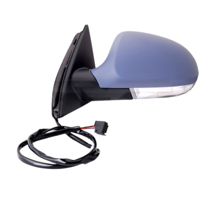 Дзеркало ліве (з підігрівом, асферичне) Volkswagen Passat B6 / Фольксваген Пассат Б6 2005-2010 6131118 ALKAR (Тайвань)