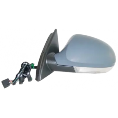 Дзеркало праве (електричне, з підігрівом, опукле) Volkswagen Passat B6 / Фольксваген Пассат Б6 2005-2010 7407M04 FPS (Тайвань)