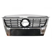 Решітка радіатора (хром / чорний, з отворами під парктроніки)  Volkswagen Passat B6 / Фольксваген Пассат Б6 2005-2010 88530054802 DPA (США)