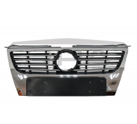 Решітка радіатора (хром / чорний, з отворами під парктроніки)  Volkswagen Passat B6 / Фольксваген Пассат Б6 2005-2010 88530054802 DPA (США)