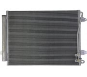 Радіатор кондиціонера (з осушувачем, 570x460x16) Volkswagen Passat B6 / Фольксваген Пассат Б6 2005-2010 260744 CARGO (Данія)