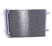 Радіатор кондиціонера (з осушувачем, 570x460x16) Volkswagen Passat B6 / Фольксваген Пассат Б6 2005-2010 350203919000 MAGNETI MARELLI (Італія)