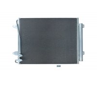 Радіатор кондиціонера (з осушувачем, 570x460x16) Volkswagen Passat B6 / Фольксваген Пассат Б6 2005-2010 7800152 KAMOKA (Польща)