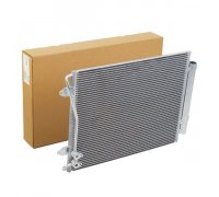 Радіатор кондиціонера (з осушувачем, 570x460x16) Volkswagen Passat B6 / Фольксваген Пассат Б6 2005-2010 CF20444 DELPHI (США)