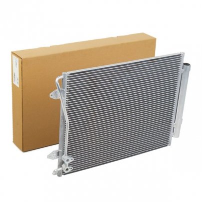 Радіатор кондиціонера (з осушувачем, 570x460x16) Volkswagen Passat B6 / Фольксваген Пассат Б6 2005-2010 CF20444 DELPHI (США)