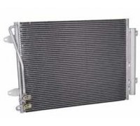 Радіатор кондиціонера (з осушувачем, 570x460x16) Volkswagen Passat B6 / Фольксваген Пассат Б6 2005-2010 188548 FEBI (Німеччина)