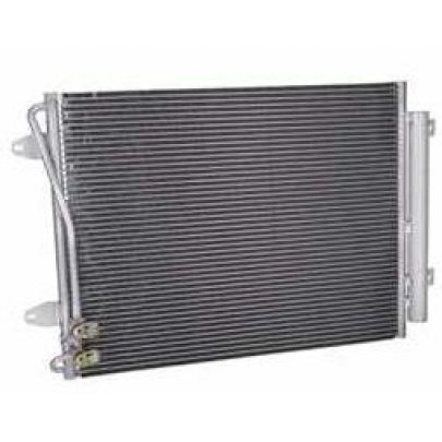 Радіатор кондиціонера (з осушувачем, 570x460x16) Volkswagen Passat B6 / Фольксваген Пассат Б6 2005-2010 188548 FEBI (Німеччина)
