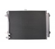 Радіатор кондиціонера (з осушувачем, 570x460x16) Volkswagen Passat B6 / Фольксваген Пассат Б6 2005-2010 1986AD2120 BOSCH (Німеччина)