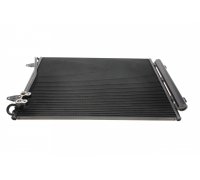 Радіатор кондиціонера (з осушувачем, 570x460x16) Volkswagen Passat B6 / Фольксваген Пассат Б6 2005-2010 35613 NRF (Нідерланди)