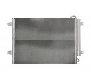 Радіатор кондиціонера (з осушувачем, 570x440x16) Volkswagen Passat B6 / Фольксваген Пассат Б6 2005-2010 812749 VALEO (Франція)