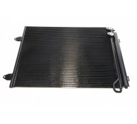 Радіатор кондиціонера (з осушувачем, 570x440x16) Volkswagen Passat B6 / Фольксваген Пассат Б6 2005-2010 AC666000S MAHLE (Австрія)