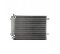 Радиатор кондиционера (с осушителем, 570x440x16) Volkswagen Passat B6 / Фольксваген Пассат Б6 2005-2010 DCN32013 DENSO (Япония)