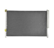 Радіатор кондиціонера (з осушувачем, 570x440x16) Volkswagen Passat B6 / Фольксваген Пассат Б6 2005-2010 053-016-0018 ABAKUS (Польща)