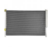 Радіатор кондиціонера (з осушувачем, 570x440x16) Volkswagen Passat B6 / Фольксваген Пассат Б6 2005-2010 053-016-0018 ABAKUS (Польща)